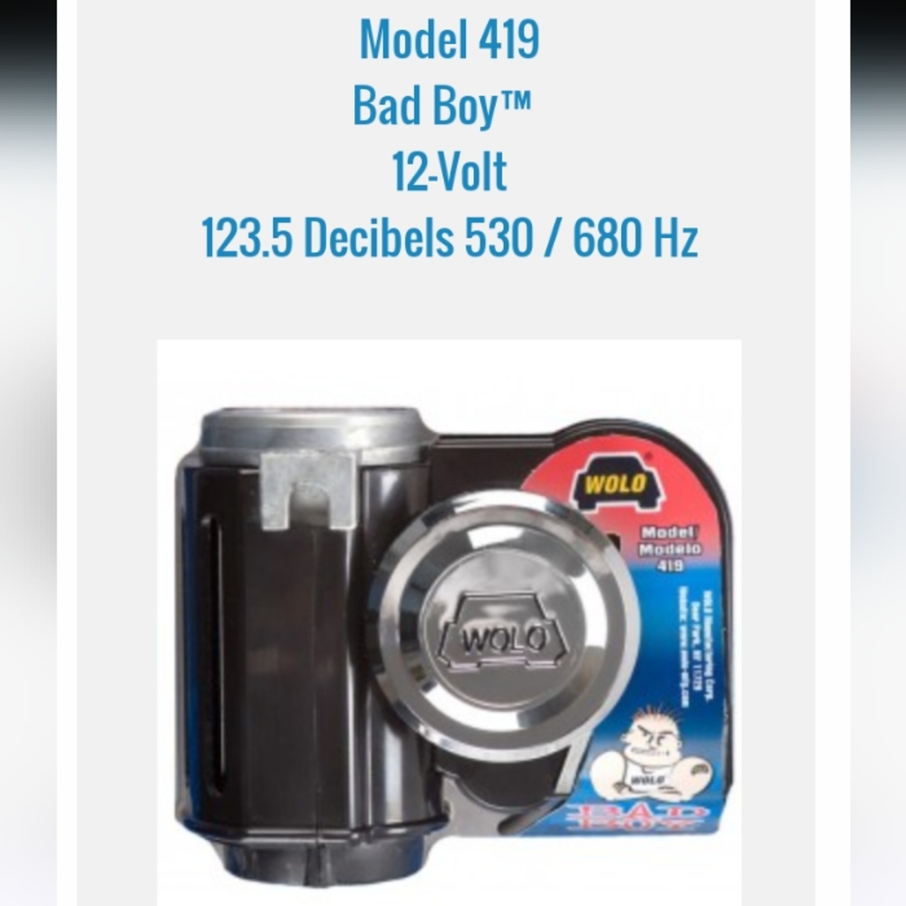 Sweet Scooter motorcycle or moped Air horn